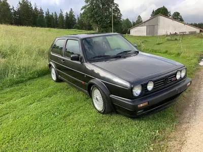 VW Golf G60 Edition One Wolfsburg 1991 — Coupé compact culte, 160 ch pétillants — vista esterna