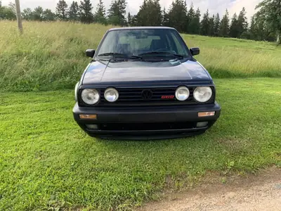 VW Golf G60 Edition One Wolfsburg 1991 — Coupé compact culte, 160 ch pétillants — Miniatura 9