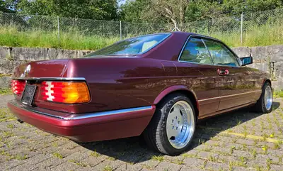 Mercedes-Benz SEC 500 — Coupé sportif mythique, 252 ch de légende — dettaglio