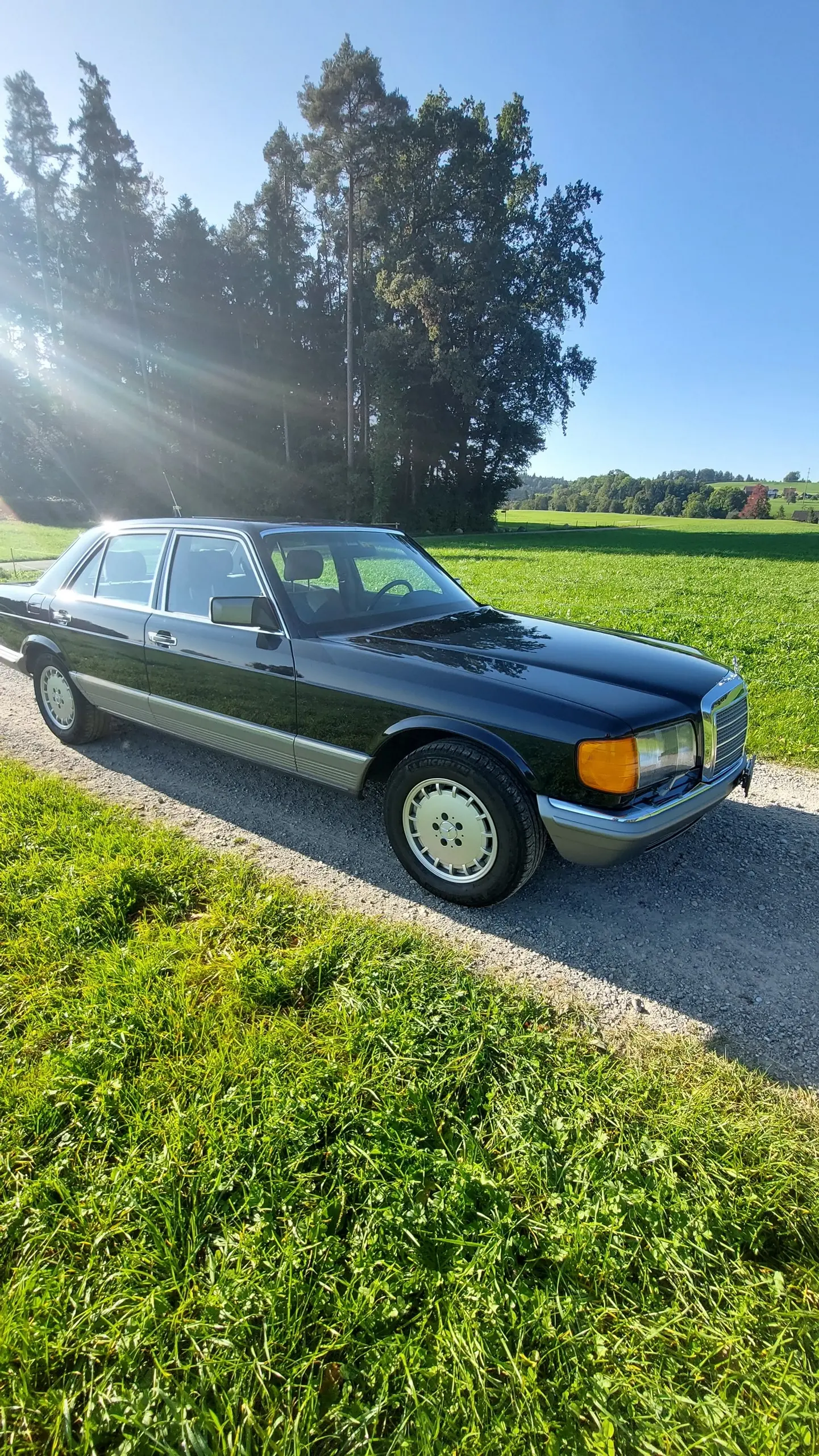 Mercedes-Benz 280 SE 1983 — Berline classique essence, 185 ch authentiques — vista esterna