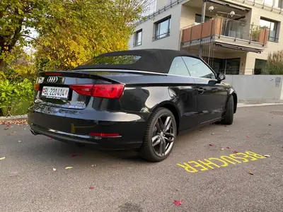 Audi A3 Cabriolet 1.4 TFSI — Élégance décapotable, entretien à jour — fianco