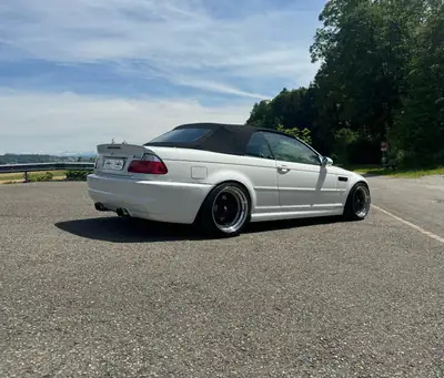BMW M3 Cabriolet — Roadster légendaire 343 ch, transmission manuelle, faible kilométrage — Seitenansicht