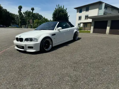 BMW M3 Cabriolet — Roadster légendaire 343 ch, transmission manuelle, faible kilométrage — Heckansicht