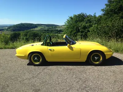 Lotus Elan S 2 1966 — Cabriolet rétro culte, 10'000 km, sans accident — fianco