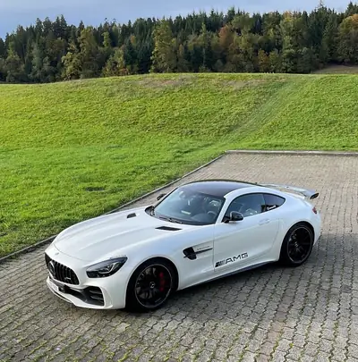 Mercedes-AMG GT R — Coupé sport pur, 585 ch et seulement 9'800 km — Heckansicht