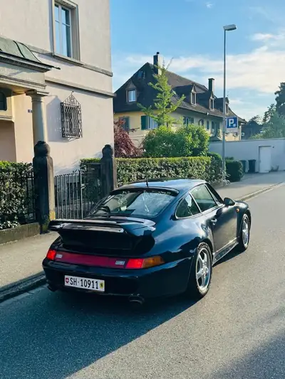 Porsche 911 S 1996 — Chef-d'œuvre des années 90 avec Aerokit Turbo original — Außenansicht