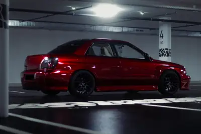 Subaru Impreza 4WD WRX 2002 — Unikat sportif, 54'500 km, transmission manuelle — Seitenansicht