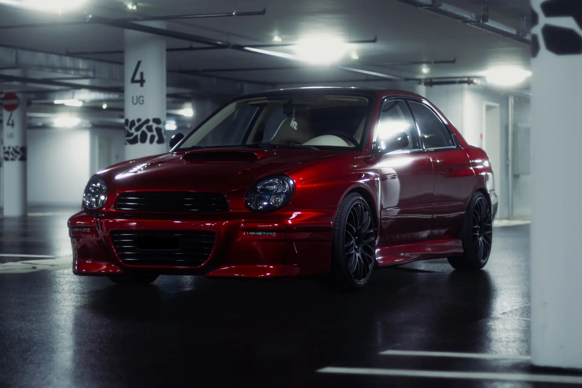 Subaru Impreza 4WD WRX 2002 — Unikat sportif, 54'500 km, transmission manuelle — Außenansicht