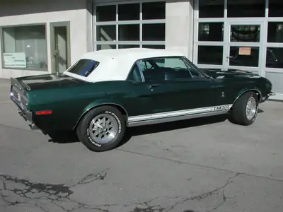 Ford Mustang Shelby GT500 1968 — Cabriolet légendaire, motorisation 7.0L surpuissante — Detail