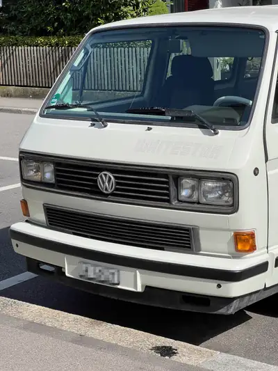 VW T3 Multivan Whitestar — L'icône du voyage familial, climatisé et sans sinistre — vista posteriore