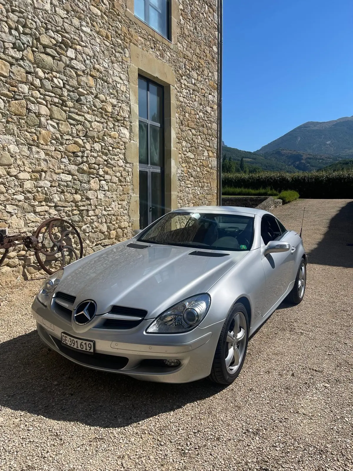 Mercedes-Benz SLK 350 — Roadster cabriolet sportif, 272 ch et très peu kilométré — Außenansicht