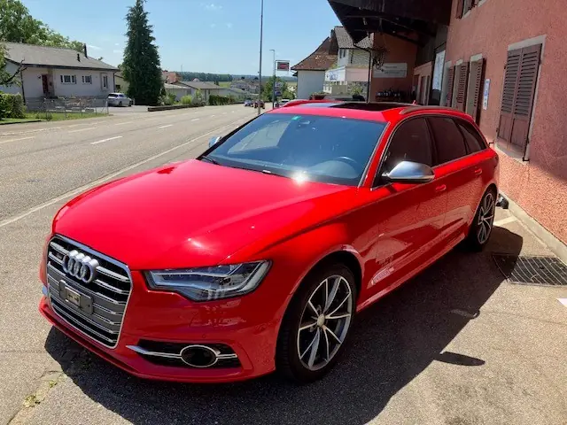 Audi S6 Avant 4.0 TFSI V8 quattro — Break sportif 420 ch, toit panoramique, entretien Audi exclusif — Außenansicht