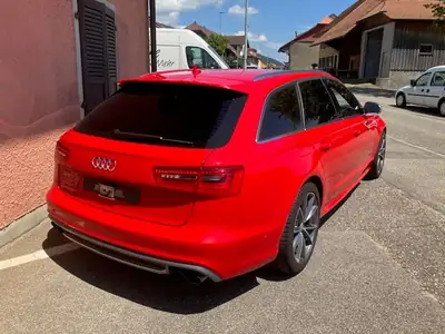 Audi S6 Avant 4.0 TFSI V8 quattro — Break sportif 420 ch, toit panoramique, entretien Audi exclusif — Seitenansicht