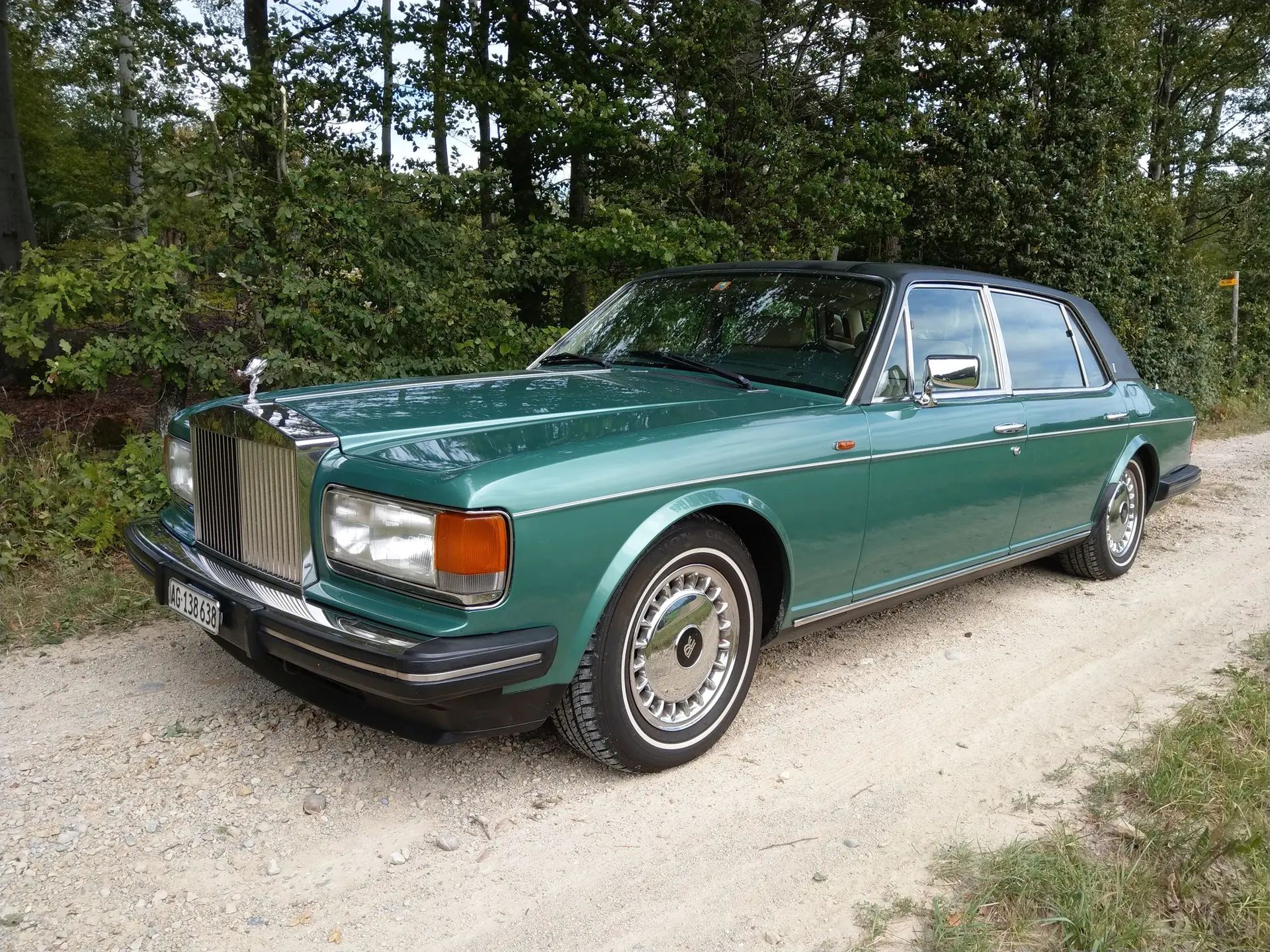 Rolls-Royce Silver Spur II 1990 — Limousine de prestige, première main Suisse, sans accident — Außenansicht