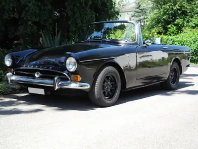 Sunbeam Alpine Tiger MK1 1965 — Cabriolet sportif britannique, 200 ch authentique — Außenansicht