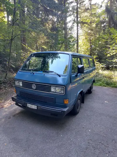 VW T3 Multivan 1988 — Classique culte 6 places, fraîchement révisé — vue extérieure