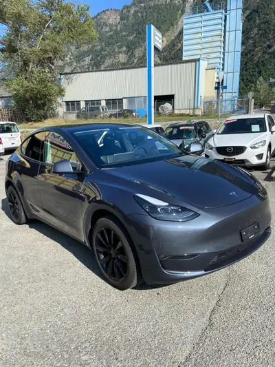 Tesla Model Y Long Range — SUV électrique haute performance, 55 000 km — fianco