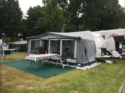 BMW 325 Fendt Opal 495 — Camping-car aménagé, kilométrage quasi neuf — Miniatur 8