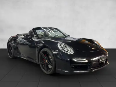 Porsche 911 Turbo Cabrio PDK — Performances extrêmes, 99'000 km, garantie jusqu'à 2029 — vista esterna