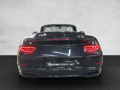 Porsche 911 Turbo Cabrio PDK — Performances extrêmes, 99'000 km, garantie jusqu'à 2029 — cruscotto