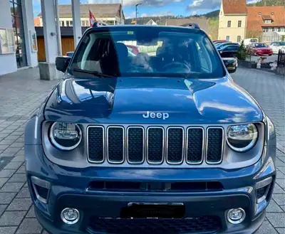 Jeep Renegade 1.3 T PHEV Limited AWD — SUV hybride rechargeable, 40 000 km seulement — side view