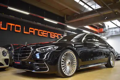 Mercedes-Benz S 400 d 4Matic AMG Line — Berline prestige diesel, 49'000 km seulement — Miniature 11