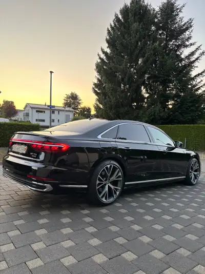 Audi A8 50 L TDI Quattro — Berline de prestige hybride légère, 87'965 km — dashboard