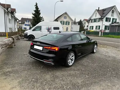 Audi A5 Sportback 45 TFSI Quattro — Berline sportive premium, 65'000 km seulement — Armaturenbrett