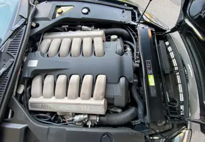 Aston Martin DB7 Vantage Volante — Cabriolet anglais prestige, 416 ch et histoire suisse — Thumbnail 15