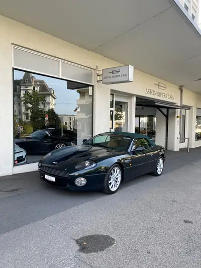 Aston Martin DB7 Vantage Volante 2003 — Cabriolet sportif d'exception, 2 propriétaires suisses — vue extérieure