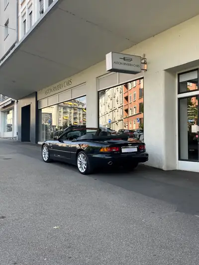 Aston Martin DB7 Vantage Volante 2003 — Cabriolet sportif d'exception, 2 propriétaires suisses — intérieur