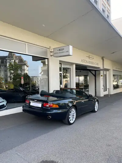 Aston Martin DB7 Vantage Volante 2003 — Cabriolet sportif d'exception, 2 propriétaires suisses — Miniature 9