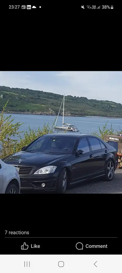 Mercedes-Benz S 65 AMG L — Berline de prestige, 612 ch et élégance intemporelle — fianco