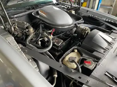 Pontiac Firebird Trans Am 1975 — Muscle car légendaire, V8 6.5L authentique — détail