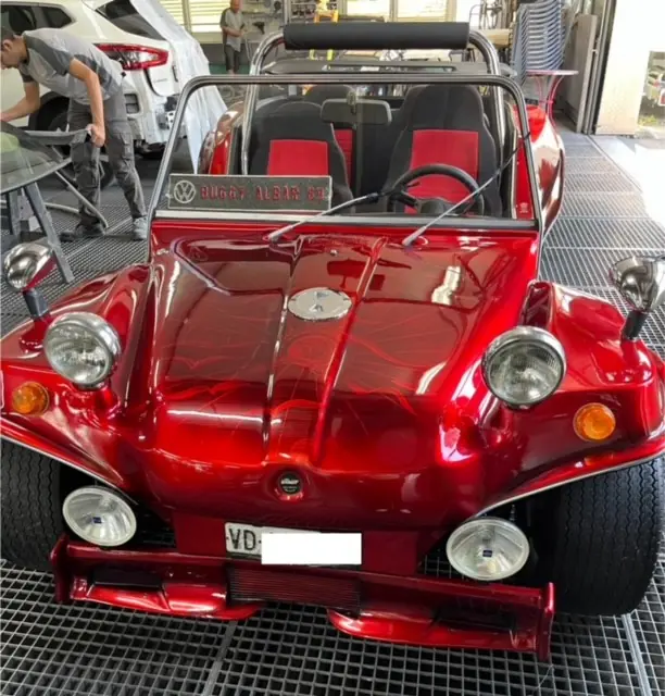 VW Buggy Albar 1969 — Cabriolet vintage authentique, seulement 25'800 km — Außenansicht