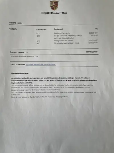 Porsche Cayenne Turbo Coupé 2019 — SUV Sportif 550 ch, Garantie Porsche 3 ans — Miniature 16
