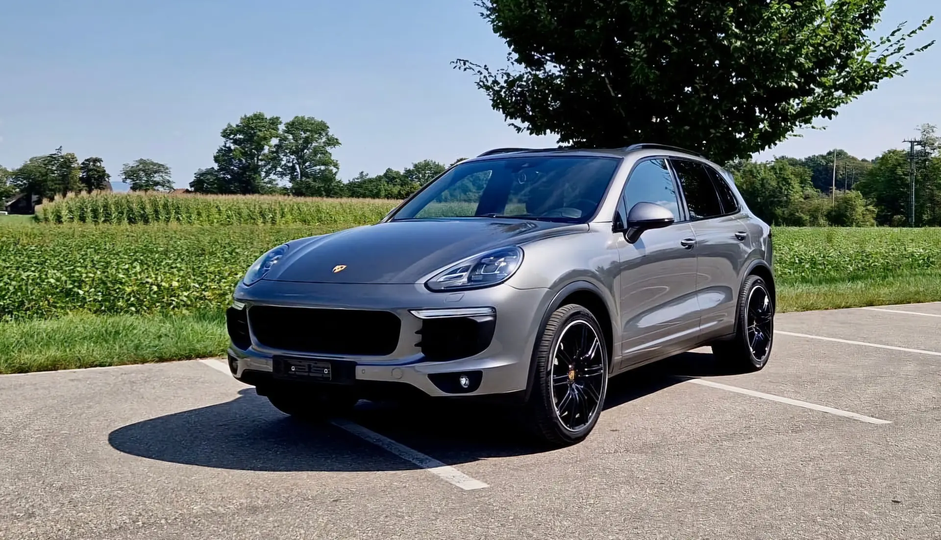 Porsche Cayenne S 2015 — SUV premium 420 ch, transmission intégrale, 100 000 km — Außenansicht