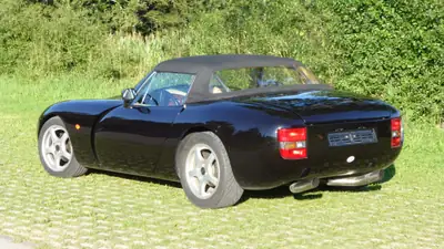 TVR Griffith V8 4.3 — Cabriolet british légendaire, 277 ch et seulement 56 000 km — Seitenansicht