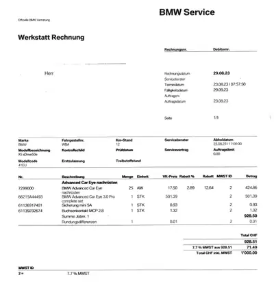 BMW X5 xDrive 50e LCI — Hybride rechargeable haute performance, 11'000 km seulement — Miniatura 10