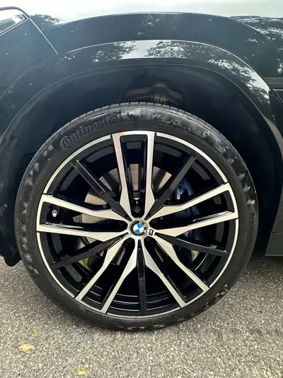 BMW X6 M50d 2020 — SUV coupé premium, 400 ch diesel, équipement complet — Miniature 9