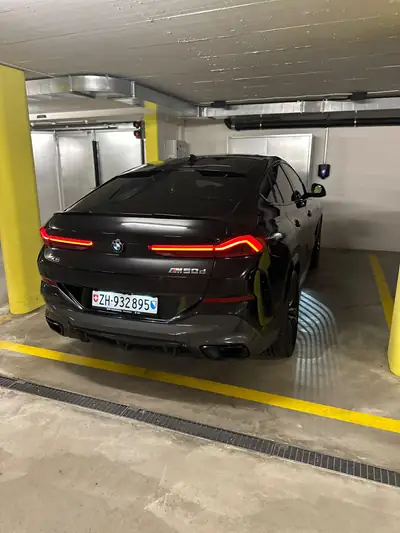 BMW X6 M50d 2020 — SUV coupé premium, 400 ch diesel, équipement complet — Miniature 20