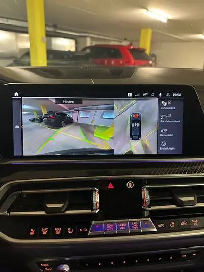 BMW X6 M50d 2020 — SUV coupé premium, 400 ch diesel, équipement complet — Miniature 19