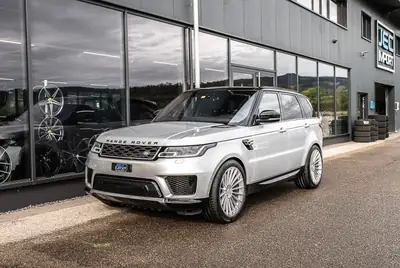 Range Rover Sport 2.0 Si4 HSE — SUV premium britannique, 78 500 km, transmission intégrale — fianco