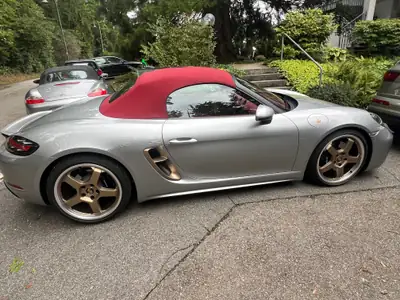 Porsche 718 Boxster GTS 4.0 — Roadster légendaire, moteur atmosphérique 4L, 11'000 km — détail