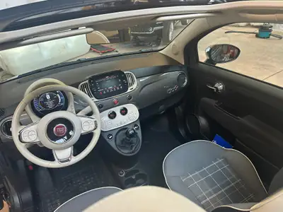 Fiat 500C Twin Air 0.9 — Cabriolet compact, état quasi neuf, faible kilométrage — Heckansicht
