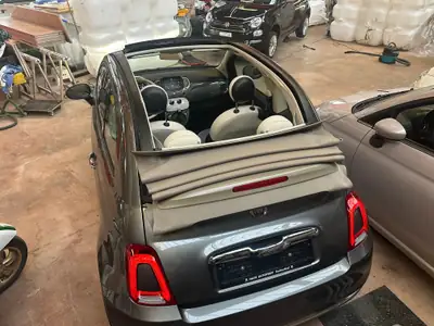 Fiat 500C Twin Air 0.9 — Cabriolet compact, état quasi neuf, faible kilométrage — Armaturenbrett