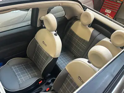 Fiat 500C Twin Air 0.9 — Cabriolet compact, état quasi neuf, faible kilométrage — Detail