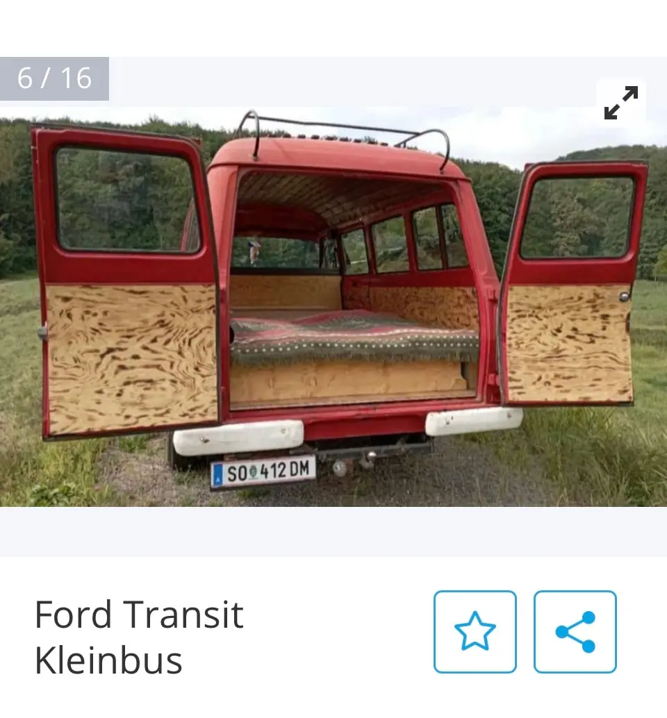 Ford Transit 1969 occasion Trieseberg/ Malbun — 3
