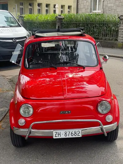 FIAT 500L 1972 — Icône rétro 4 places, authentique et économe — arrière