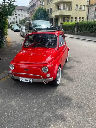 FIAT 500L 1972 — Icône rétro 4 places, authentique et économe — tableau de bord